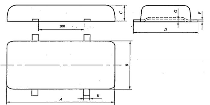 drawing of double iron foot Aluminum Anode for Ship Hull.jpg